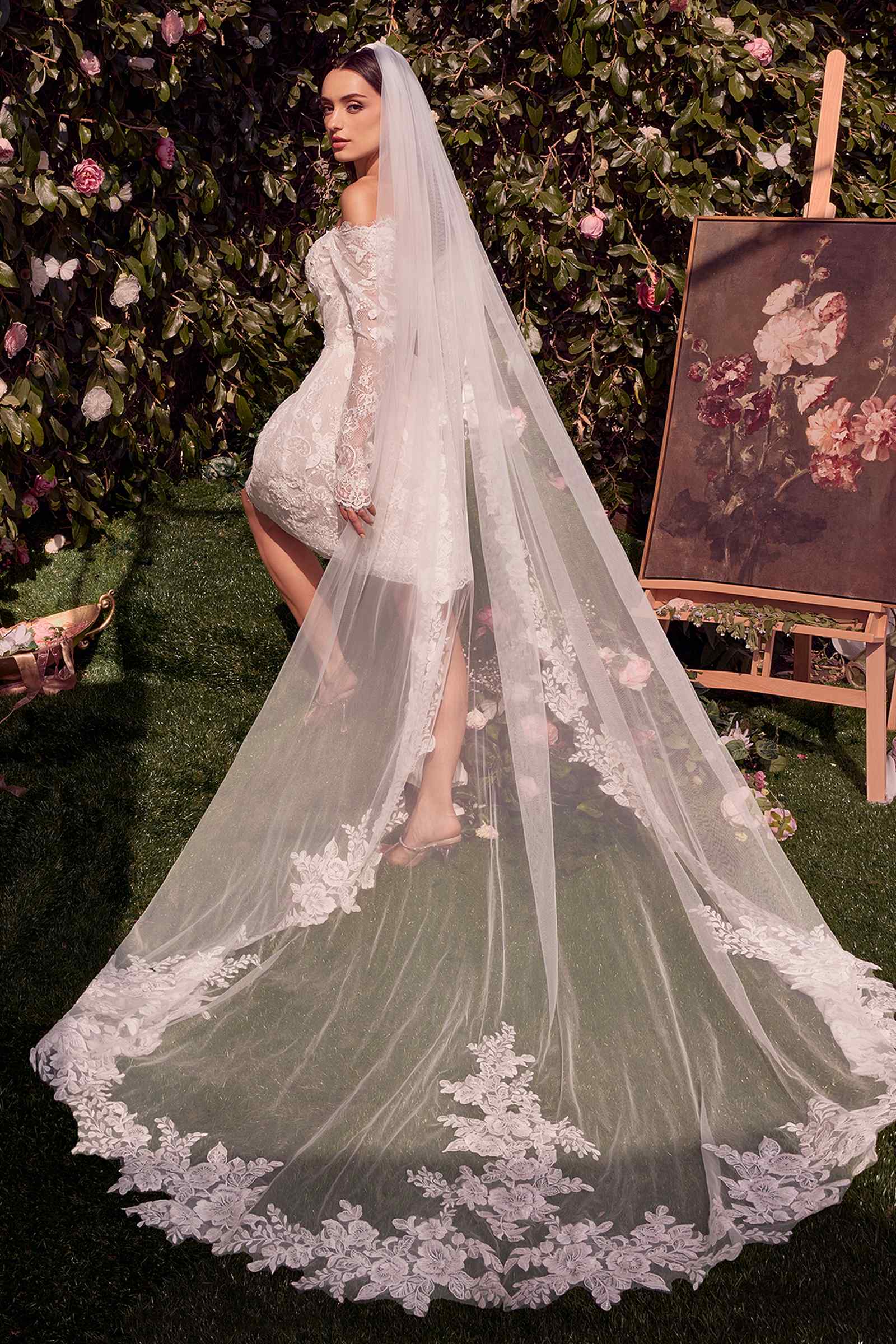 Andrea & Leo WL021 Bridal Party Dress Short Off the Shoulder