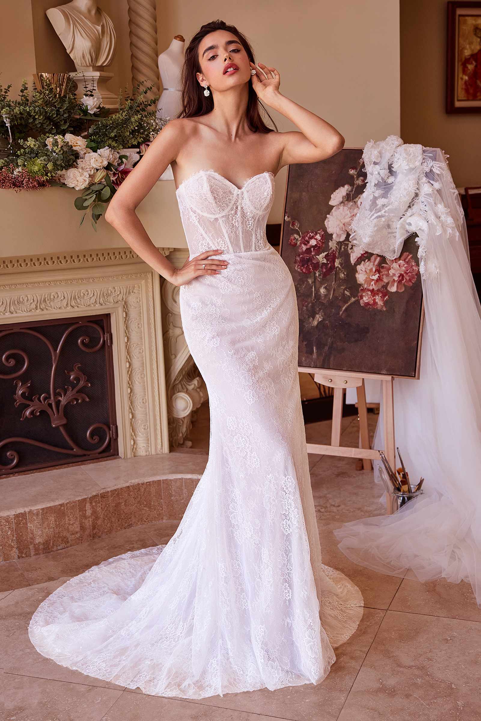 Andrea & Leo WL040 Wedding Dress Two Looks-in-One Design