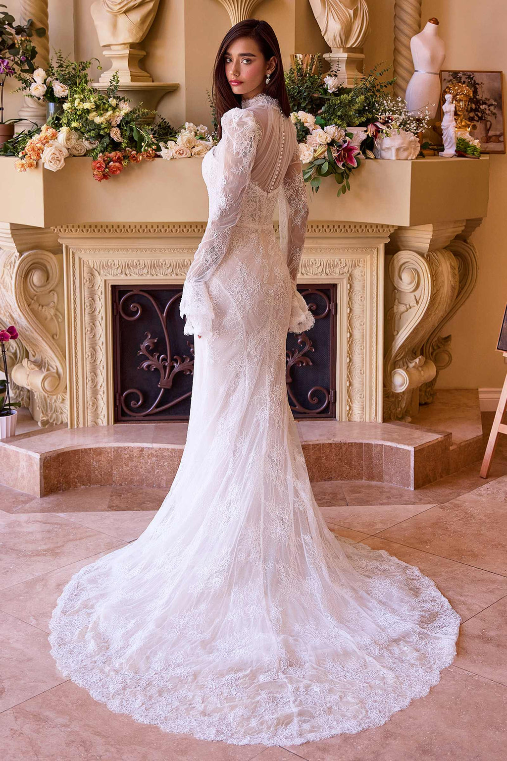 Andrea & Leo WL042 Dress Versatile Fitted Lace Bridal Gown