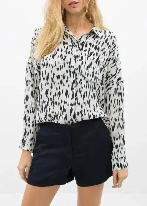 Women's Printed Shirt Blouse | Femstylo
