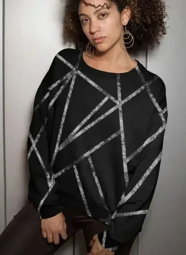 Wide Line Sublimation Sweatshirt