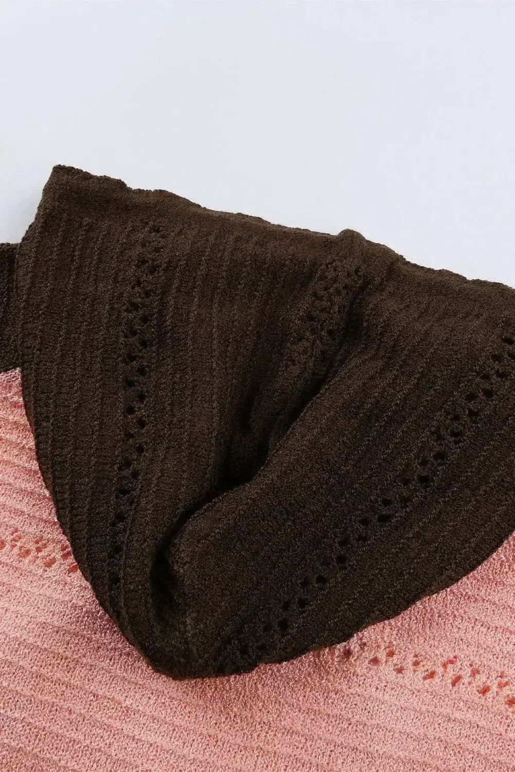 Women's Brown Beach Bonfire Knitted Hoodie