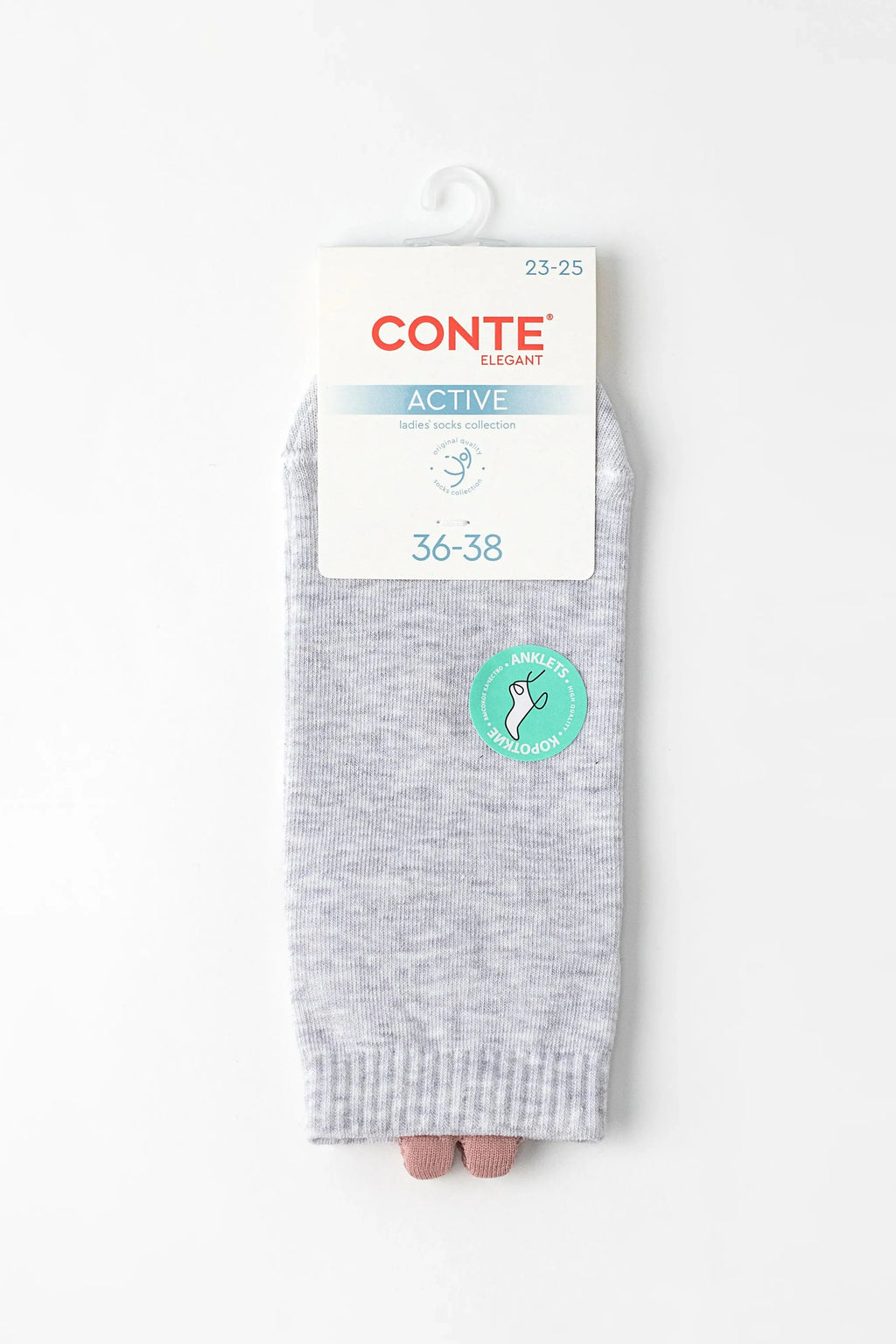 Cotton Ankle Socks Conte Active - 221 Picot Heart