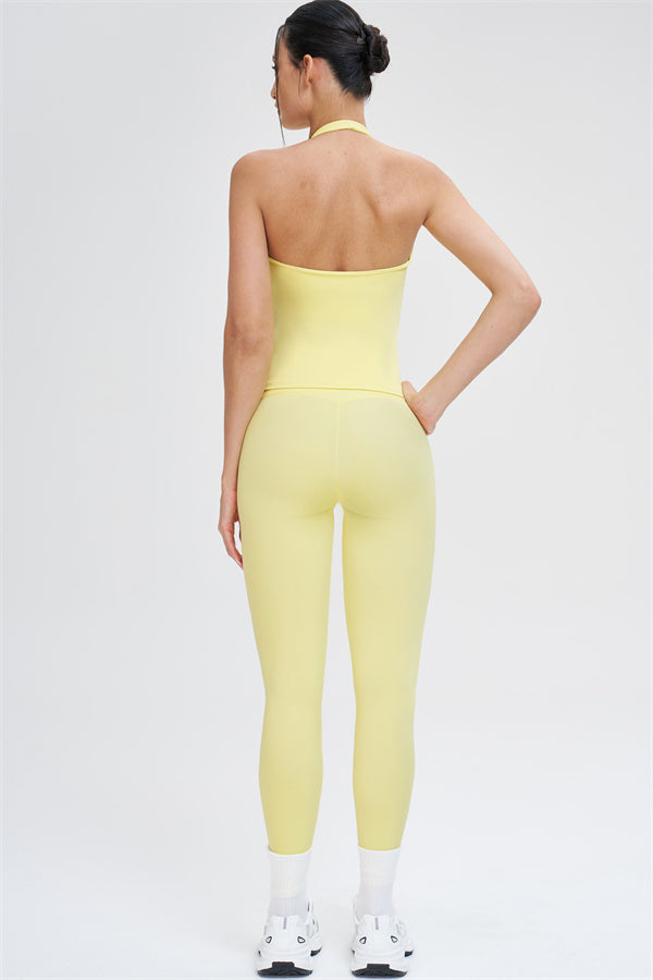 The Stride Crop Top Isabella Leggings 2-Piece Set