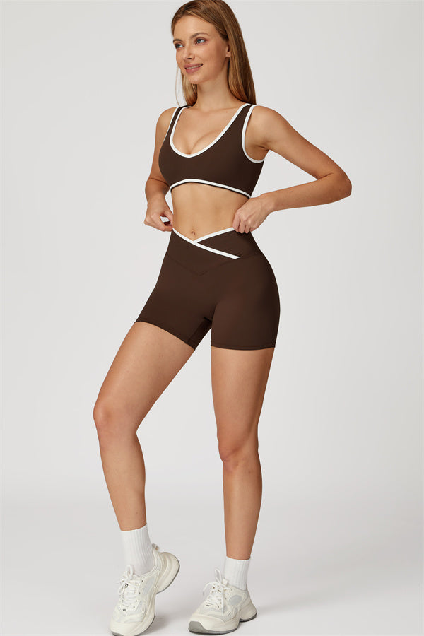 The Stamina Sports Bra Shorts 2-Piece Set