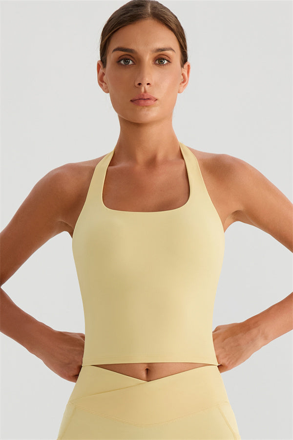 The Glee Halter Tank Top Shorts 2-Piece Set