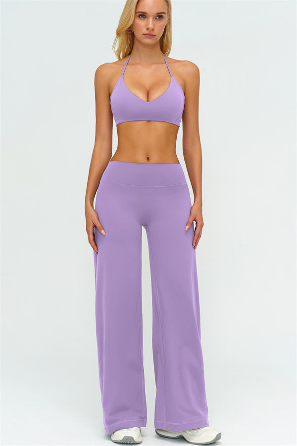 The Twirl Sports Bra New Straight Leg Pants 2-Piece Set