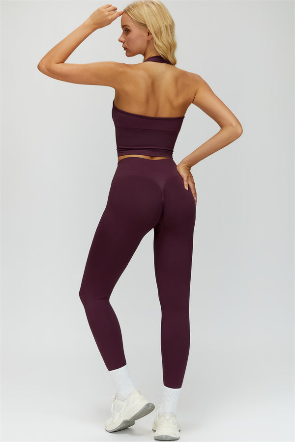 The Delight Halter Top Leggings 2-Piece Set
