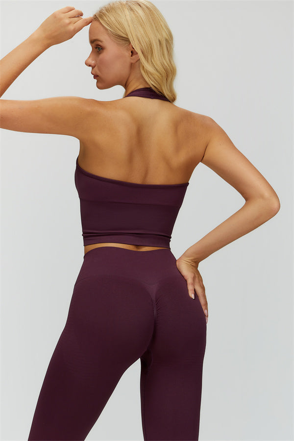 The Delight Halter Top Leggings 2-Piece Set