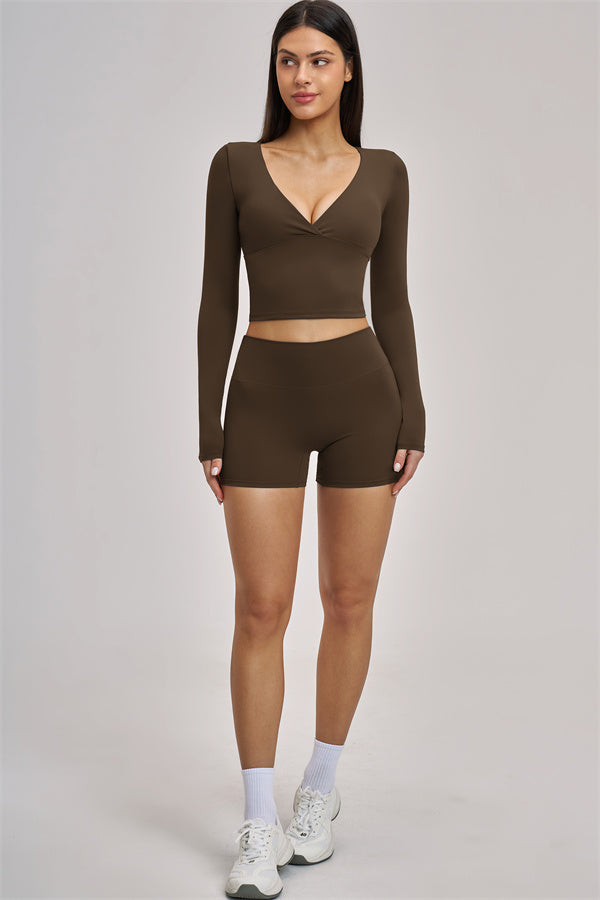The Swoon Long Sleeve Crop top
