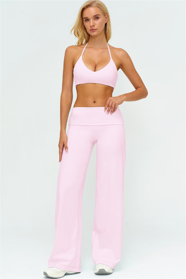 The Twirl Sports Bra Straight Leg Pants 2-Piece Set