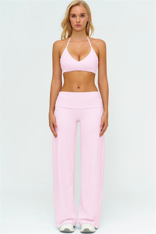 The Twirl Sports Bra Straight Leg Pants 2-Piece Set