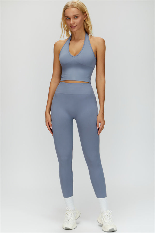The Delight Halter Top Leggings 2-Piece Set