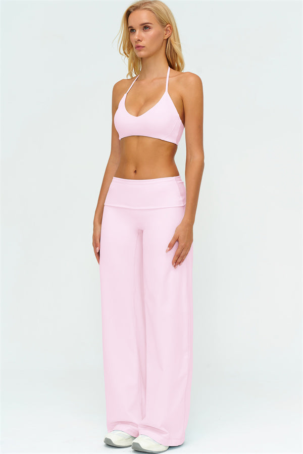 The Twirl Sports Bra Straight Leg Pants 2-Piece Set