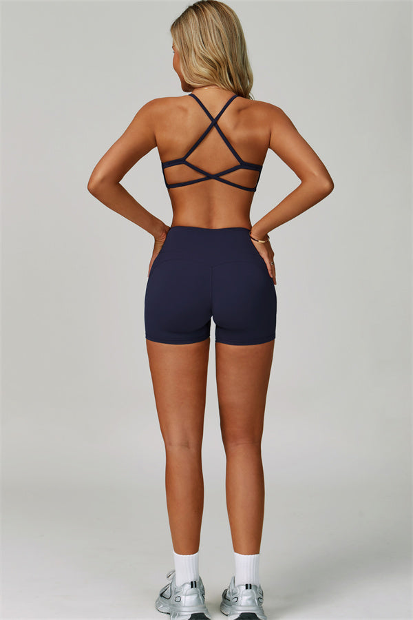The Bold Cross Back Sports Bra