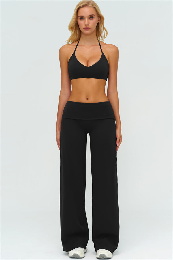 The Twirl Sports Bra Straight Leg Pants 2-Piece Set