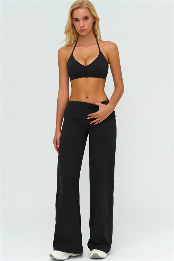 The Twirl Sports Bra Straight Leg Pants 2-Piece Set