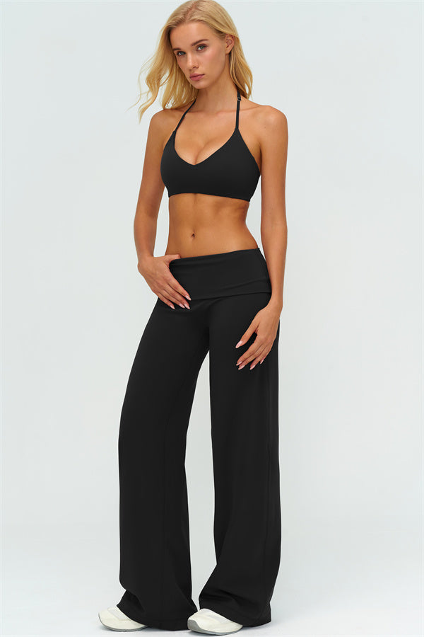The Twirl Sports Bra Straight Leg Pants 2-Piece Set