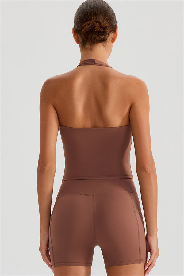 The Glee Halter Tank Top