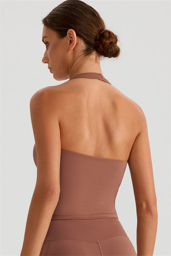 The Glee Halter Tank Top Shorts 2-Piece Set