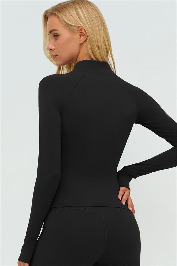The Twirl Zip Jacket Straight Leg Pants 2-Piece Set