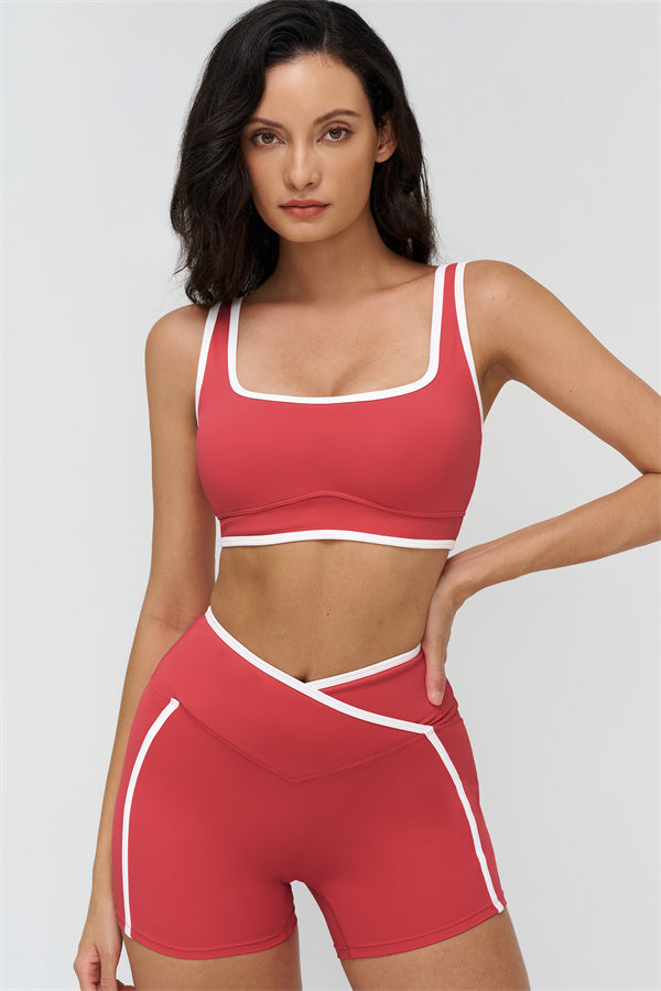 The Crave Sports Bra Shorts 2-Piece Set