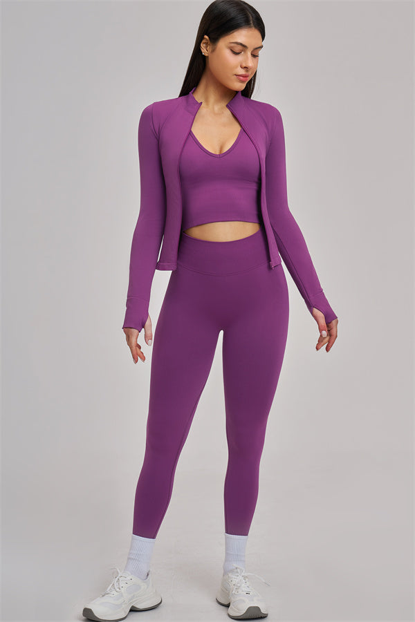 The Vision Jacket Tank Top Leggings 3-Piece Set