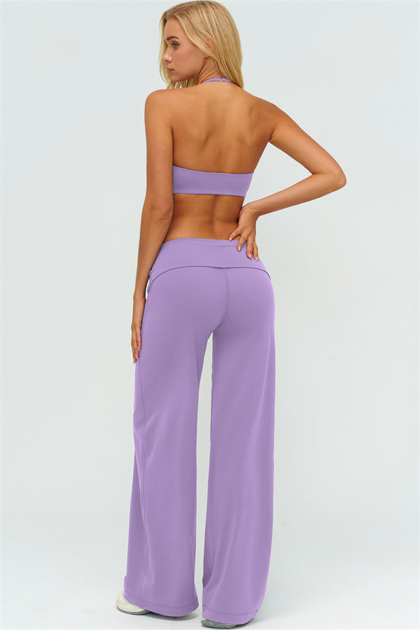 The Twirl Sports Bra Straight Leg Pants 2-Piece Set