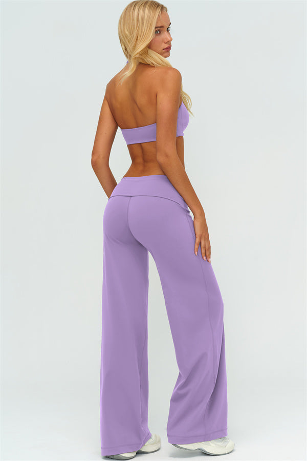 The Twirl Sports Bra Straight Leg Pants 2-Piece Set