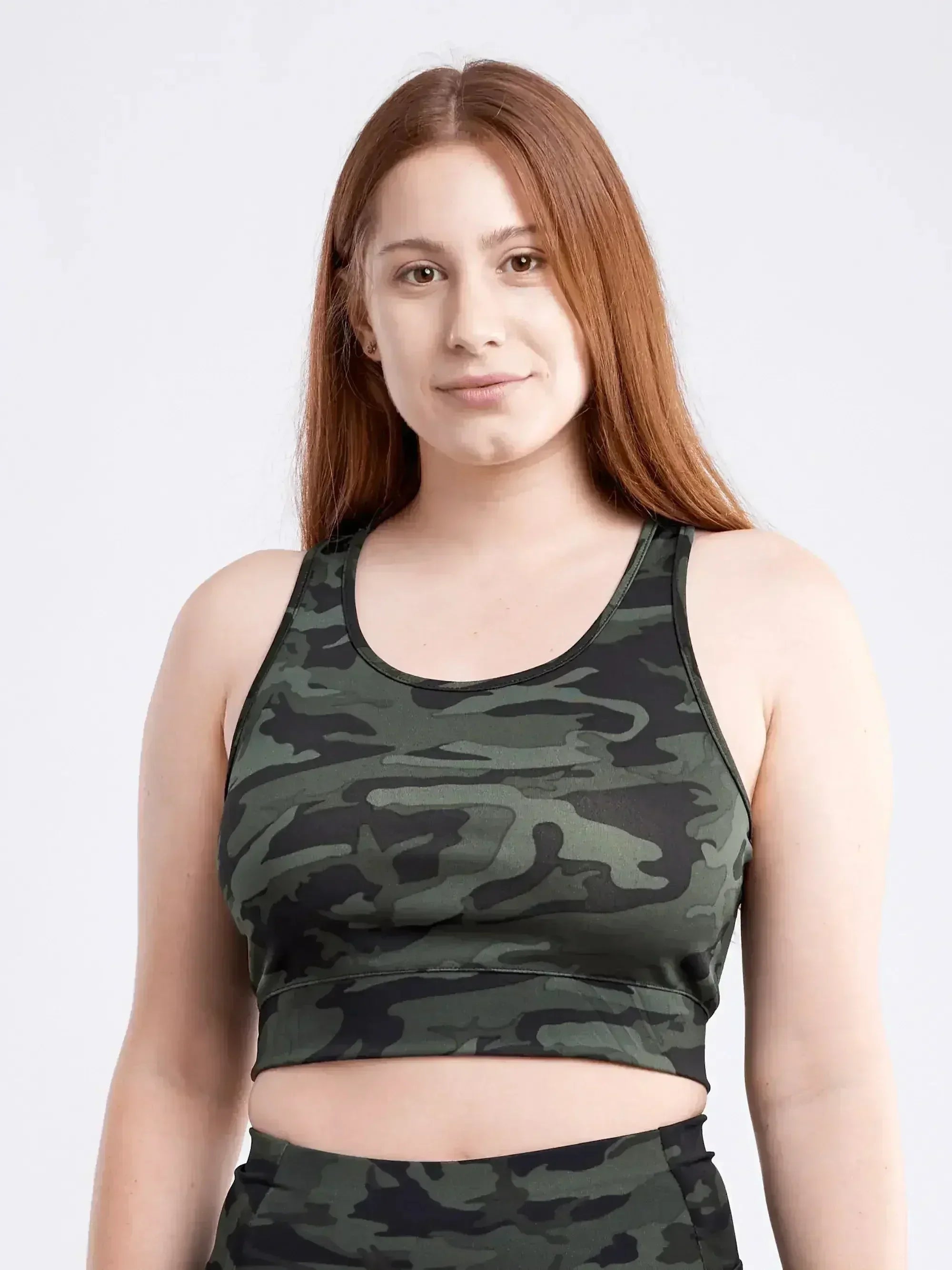 Racerback Training Crop Tank – Lightweight & Breathable for Workouts