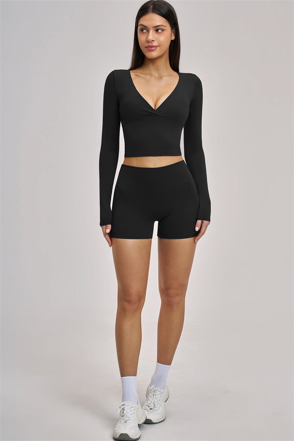 The Swoon Long Sleeve Crop top
