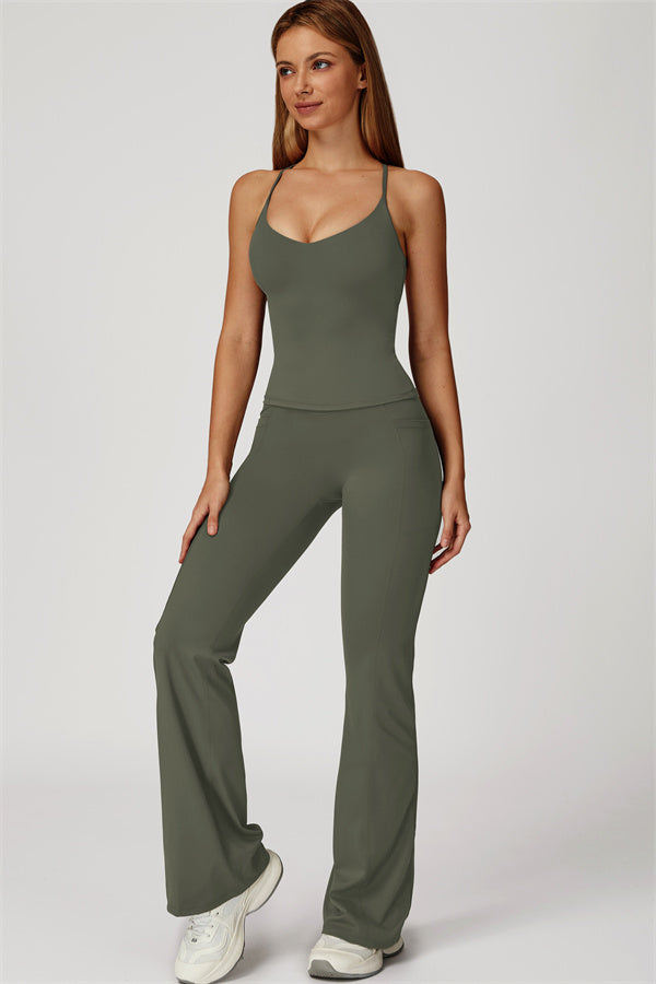 The Flourish Flared Leggings