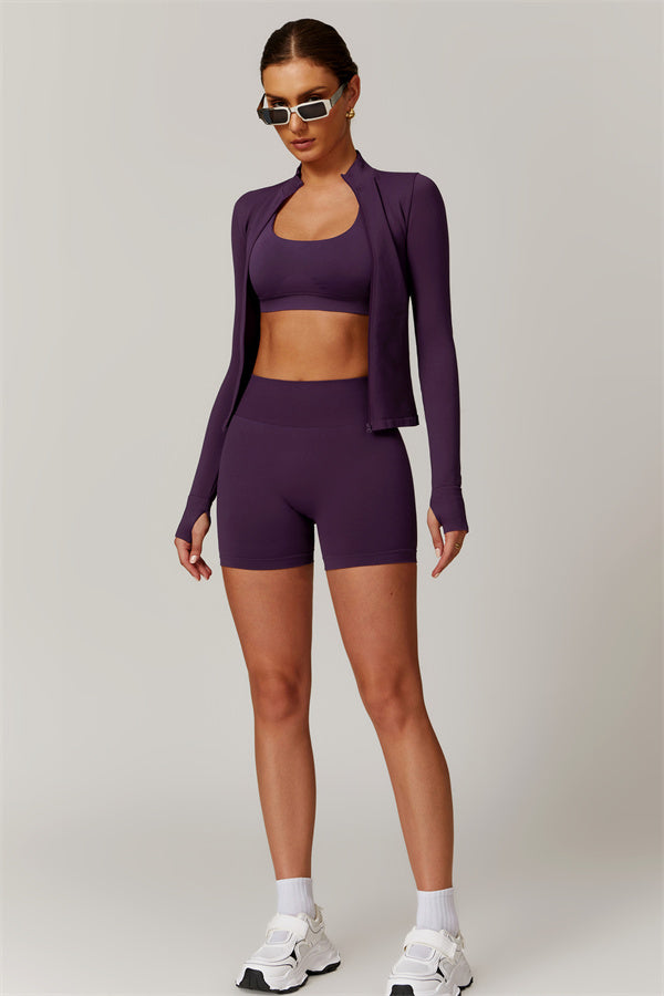 The Blossom Jacket Shorts 2-Piece Set