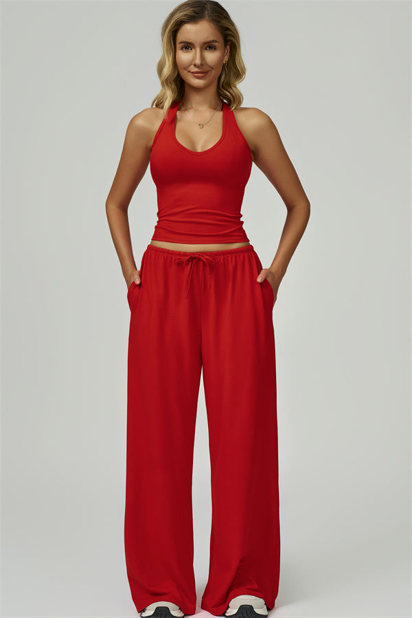 The Sprint Halter Tank Top