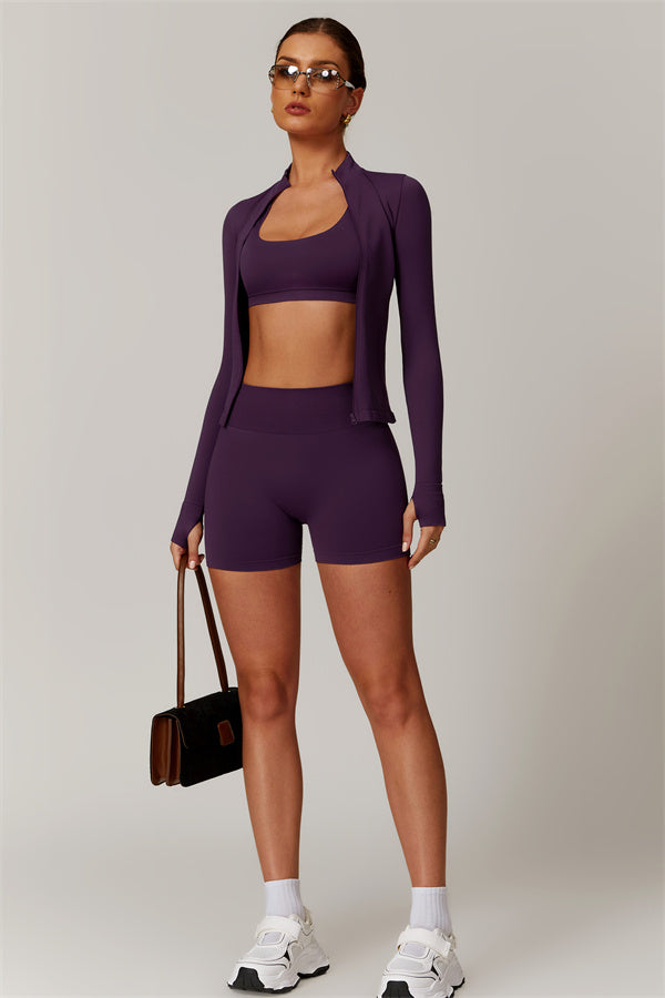 The Blossom Jacket Shorts 2-Piece Set