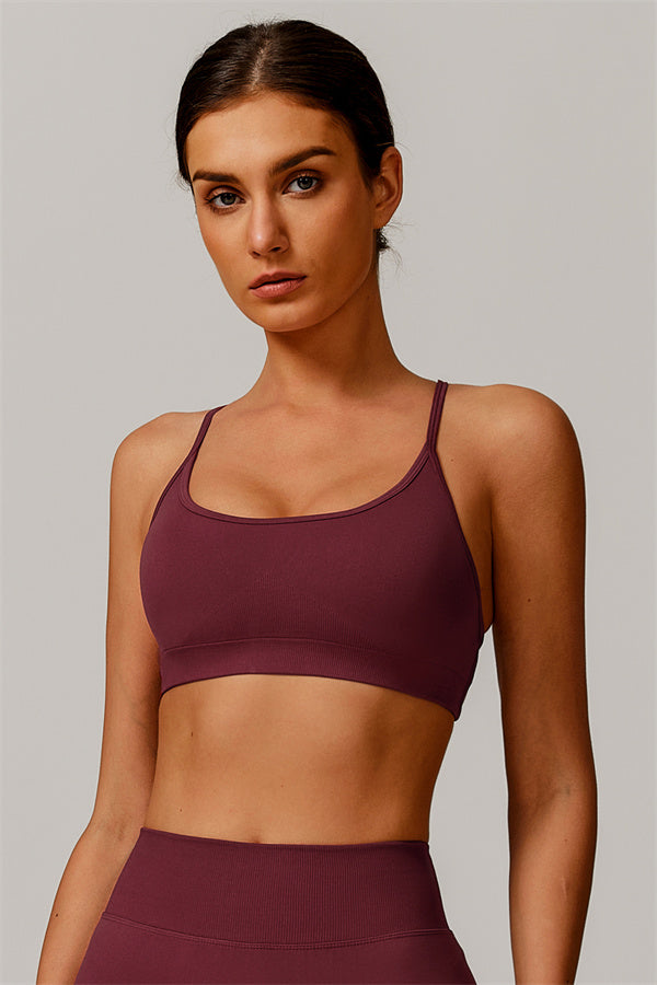 Nova Luxe Sports Bra Shorts 2-Piece Set