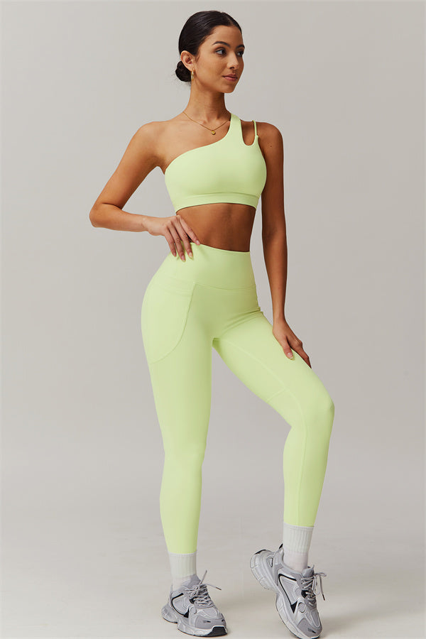The Blissful Rose Sports Bra Leggings 2-Piece Set