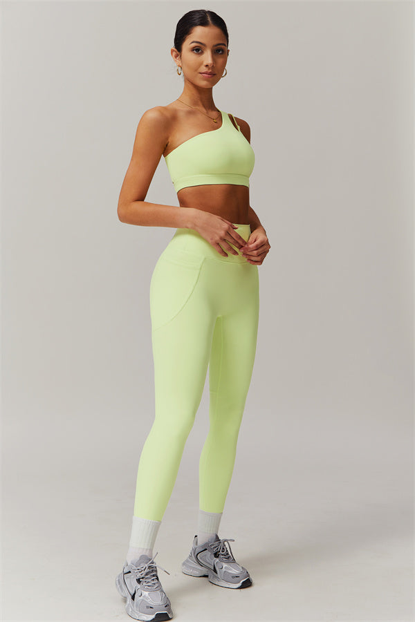 The Blissful Rose Sports Bra Leggings 2-Piece Set