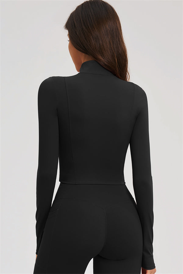 The Sizzle Zip Jacket Flared Leggings 2-Piece Set