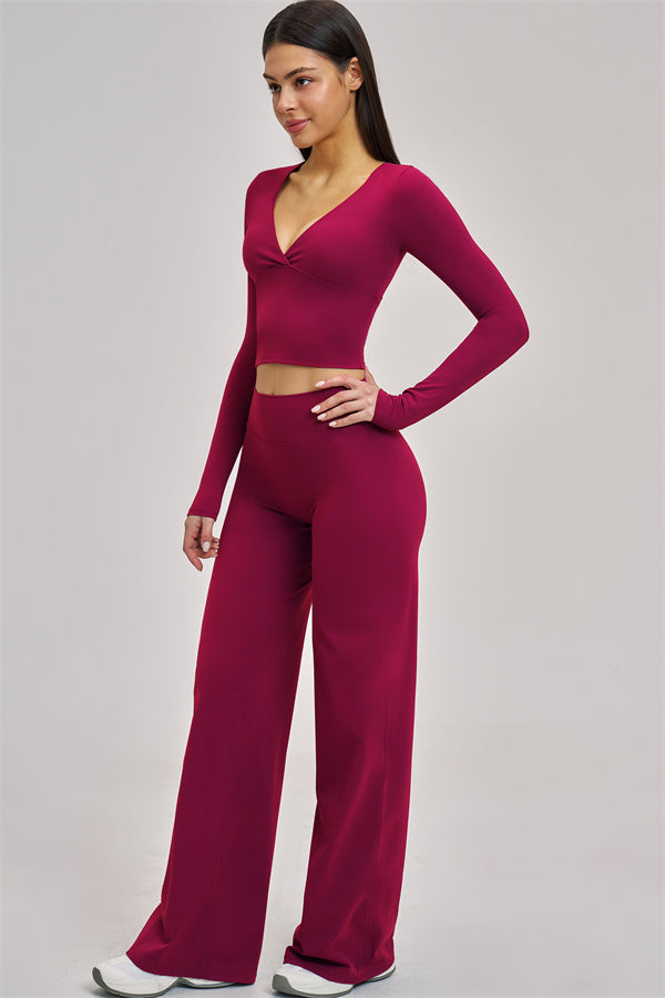 The Swoon Long Sleeve Crop top