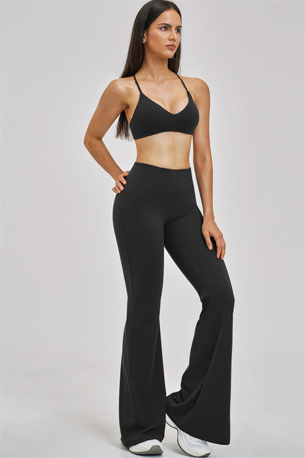 The Zenith Sports Bra Flared Leggings 2-Piece Set