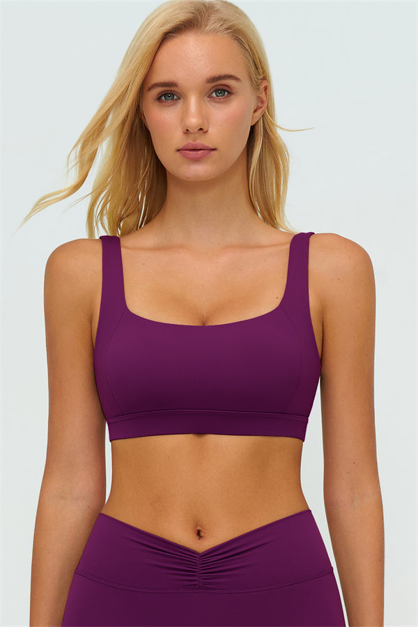 The Lushness V-Back Sports Bra Shorts 2-Piece Set