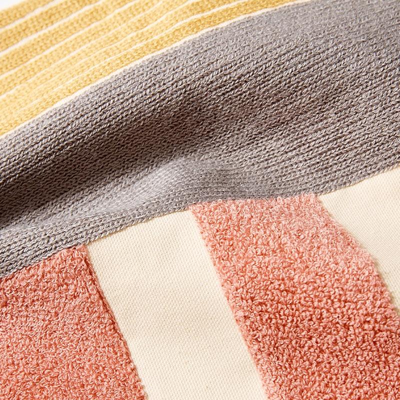 Abstract Geometric Pillow Cover Polyester Cotton Cushion Cover Soft Cozy Home Decoration For Living Room Kids Room Color Block Square Embroidered Decorative Cushion Covers for Sofa Couch 45x45cm/30x50cm