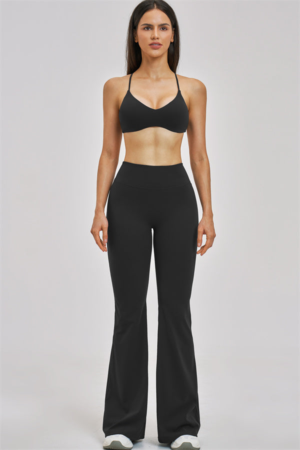 The Zenith Sports Bra Flared Leggings 2-Piece Set