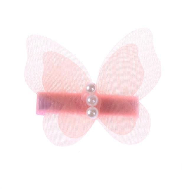 Acetate Resin Hair Claws Sweet Fairy Butterfly Hairpin Clip Gradient Tie-Dye Colored Styling Tools Barrettes Fashion Hairgrips Accessories For Party