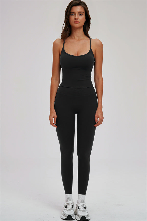 The Svelte Cross Back Tank Top