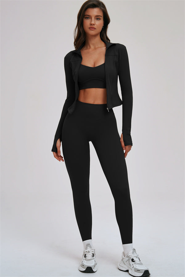 The Kinetic Cross Back Sports Bra