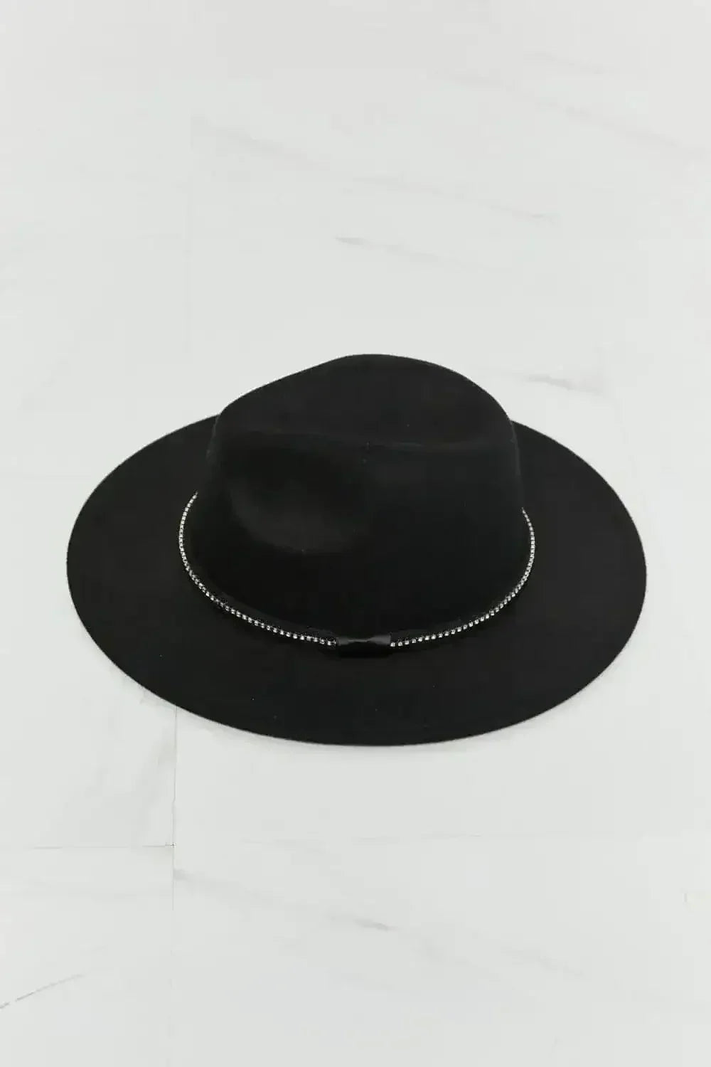 Fame Fedora Hat - Wool Felt Adjustable - Sun Protection & Timeless Style