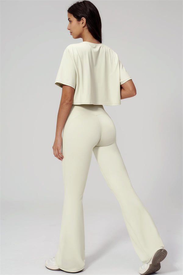 The Bold T-shirt Flared Leggings 2-Piece Set