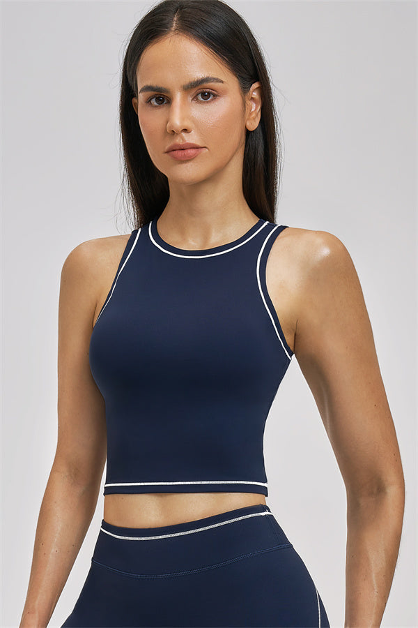The Unbound Crop Top Shorts 2-Piece Set
